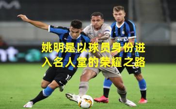 姚明是以球员身份进入名人堂的荣耀之路