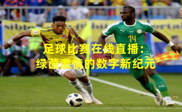 足球比赛在线直播：绿茵激情的数字新纪元
